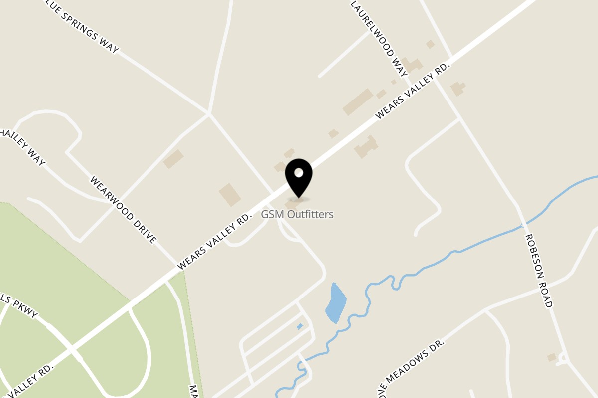 Map showing the location of Wears Valley Coffee & Goods on 3275 Wears Valley Rd Ste B in Sevierville